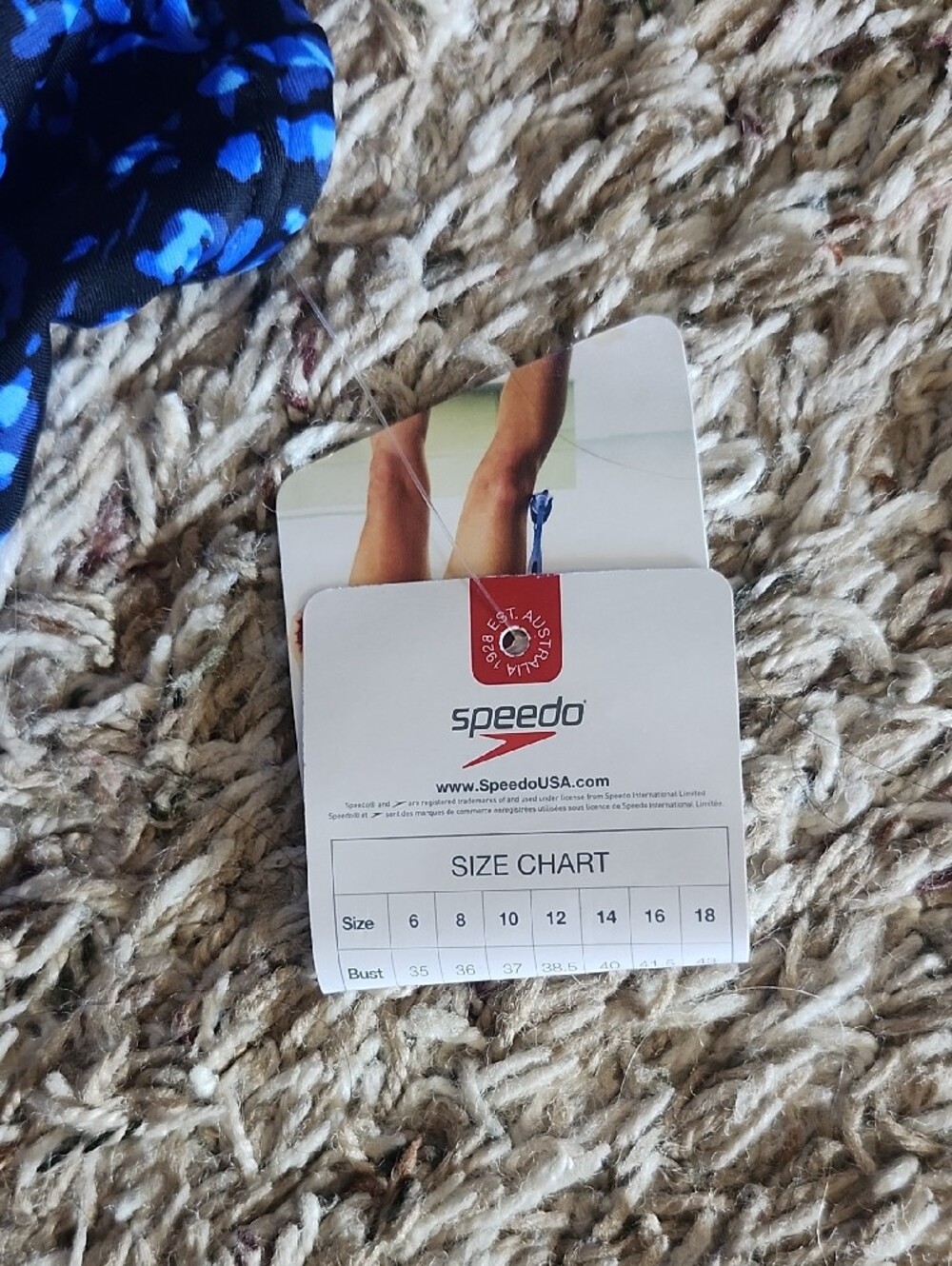 Speedo NWT Floral One-Piece Swimsuit - Picture 2 of 10